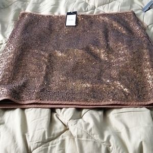 NWT Laura Beautiful Sequin Skirt